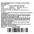 BALONI DEKORATIVNI 97/1 S TRAKOM ZA OBLIKOVANJE - MULTI METALIC
