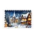 MAGNET HDF MARKICA 9,2x6,2 cm - Čarolija Božića