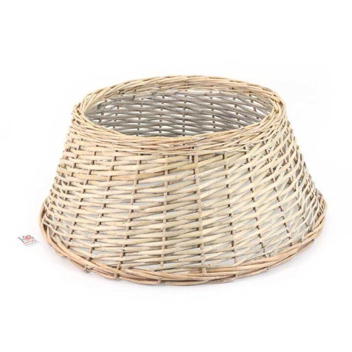 KOŠARA ISPOD BOŽIĆNOG DRVCA ISPRANO SIVA 48/61 cm  x 24 cm