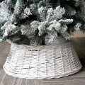 KOŠARA ISPOD BOŽIĆNOG DRVCA BIJELA 48/61 cm  x 24 cm