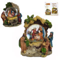 SNJEŽNA KUGLA JASLICE 6,5 cm VISINE 12 CM- SORT