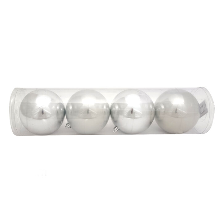 KUGLE ZA BOR 12 CM 4/1 SREBRNE - SORT
