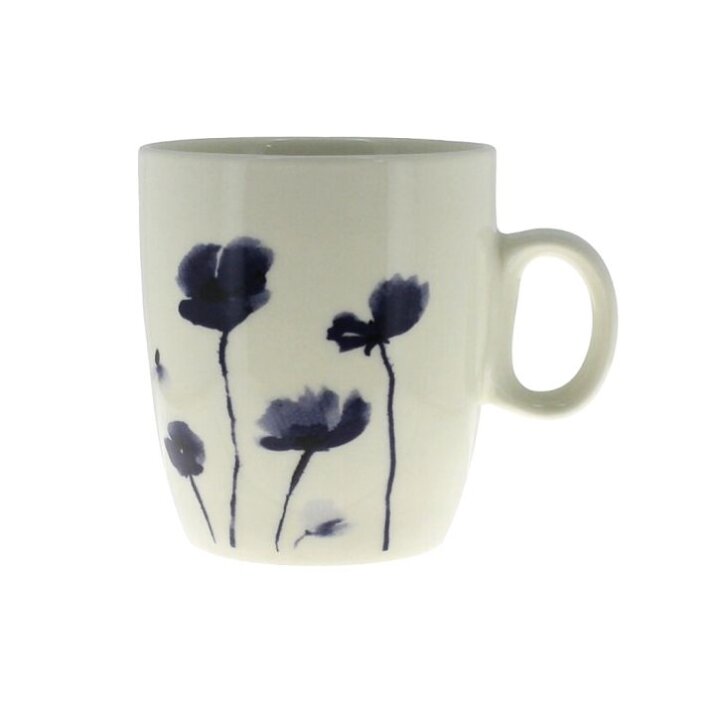 ŠALICA PORCULANSKA LIBERTY 230 mL - PLAVI CVJETNI DEKOR - SORT