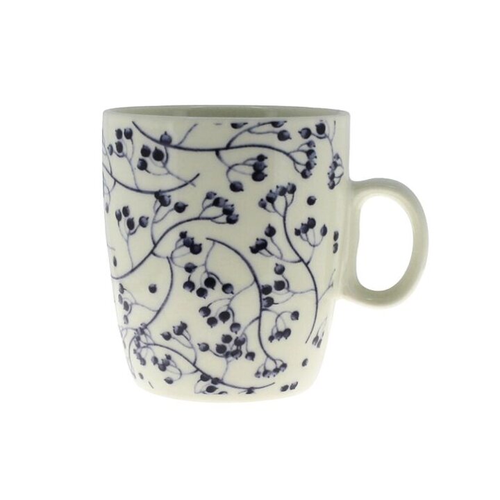 ŠALICA PORCULANSKA LIBERTY 230 mL - PLAVI CVJETNI DEKOR - SORT