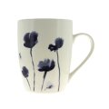ŠALICA PORCULANSKA LIBERTY 350 mL - PLAVI CVJETNI DEKOR - SORT