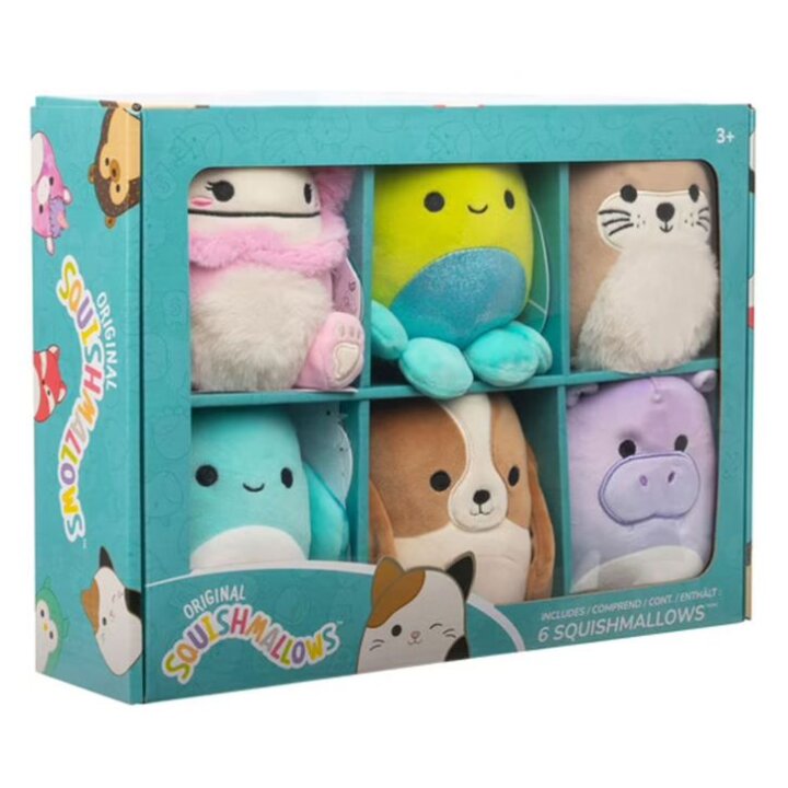 SQUISHMALLOWS PLIŠANA ŽIVOTINJA ZA STISKANJE SORT