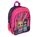 LOL RUKSAK ROZO-CRNI 31x25x10 cm - UNDERCOVER