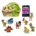 GROSSMOS DINOSAUR S LJIGAVCEM U LUBANJI 16x11x11 cm SORT - MGA