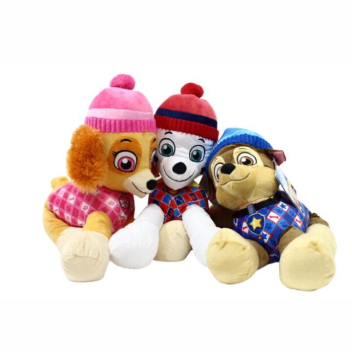 PAW PATROL PSIĆ PLIŠANI 50 cm - SORT