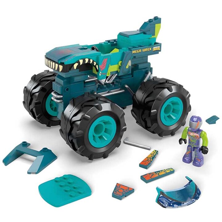 AUTIĆ HOT WHEELS MEGA CONSTRUCT ZA SASTAVLJANJE 187 DIJELOVA - MATTEL