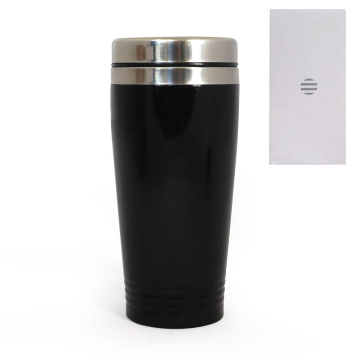 PUTNA ŠALICA INOX VAKUUMSKA CRNA 400 mL