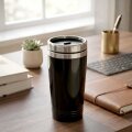 PUTNA ŠALICA INOX VAKUUMSKA CRNA 400 mL