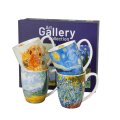 ŠALICE PORCULANSKE 4/1 360 mL U POKLON KUTIJI - V. VAN GOGH