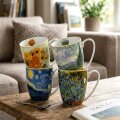 ŠALICE PORCULANSKE 4/1 360 mL U POKLON KUTIJI - V. VAN GOGH