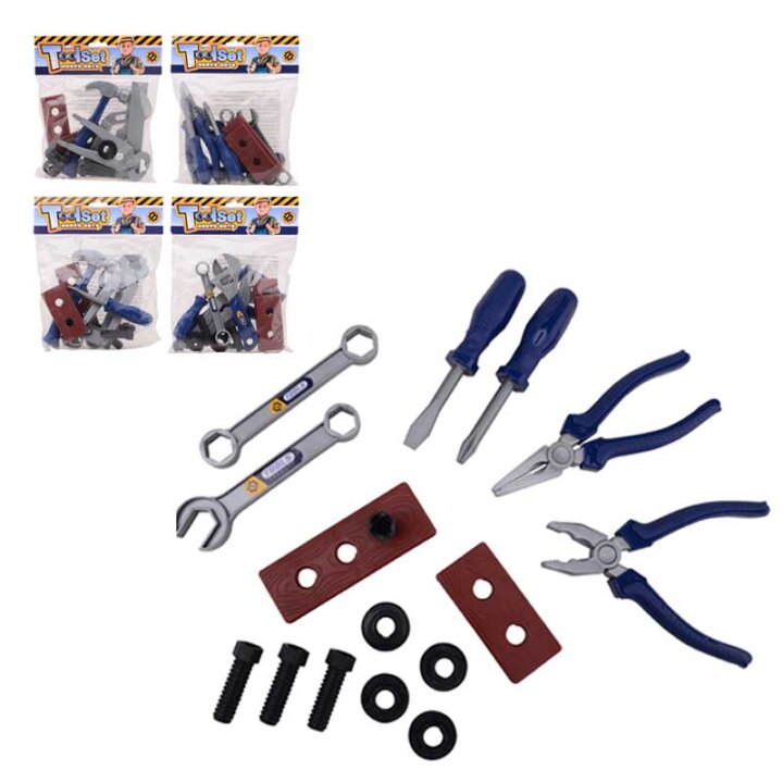 ALAT SET ZA IGRU 15/1 U VREĆICI 21x24 CM - SORT