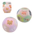 HAPPY WORLD MEKANA LOPTA S DJEČJIM MOTIVIMA 14 CM - SORT