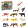 DIVLJE ŽIVOTINJE SET 12/1 U KUTIJI 29x21x4 CM - ANIMAL WORLD