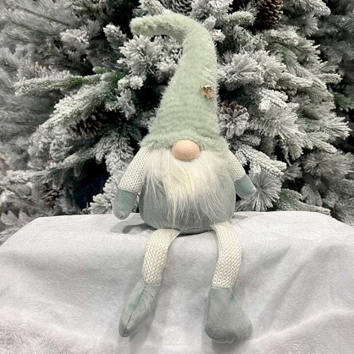 GNOM SJEDEĆI DEKORATIVNI 55/41 cm ROZI / ZELENI /PLAVI