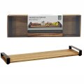 DASKA DRVENA ZA SERVIRANJE S METALNIM DRŠKAMA 50x15x4 cm