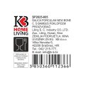 ŠALICA PORCULAN NEW BONE 350 mL S BAMBUS POKLOPCEM -  BOŽIĆNI DEKOR