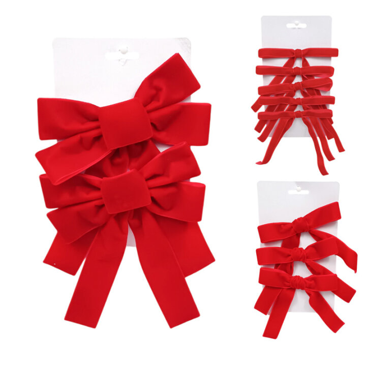MAŠNE DEKORATIVNE CRVENE SORT 2/1 12cm - 3/1 13 cm - 5/1 16 cm NA BLISTERU