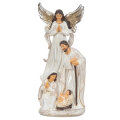 JASLICE DEKORATIVNE SVETA OBITELJ BIJELE 20,5x9 CM