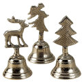 ZVONO METALNO BOŽIĆNI MOTIV 12x5,5 CM SORT