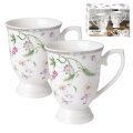 ŠALICE NEW BONE PORCULAN PETITE GARDEN DEKORIRANE 2/1 300 mL