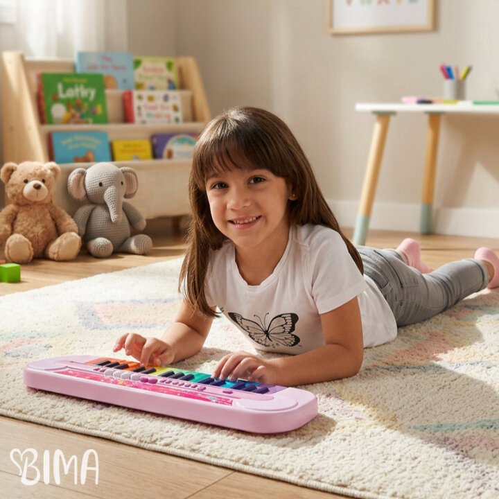 KLAVIJATURE DJEČJE NA BATERIJE 32 TIPKI 45 x 13 CM - SIMBA