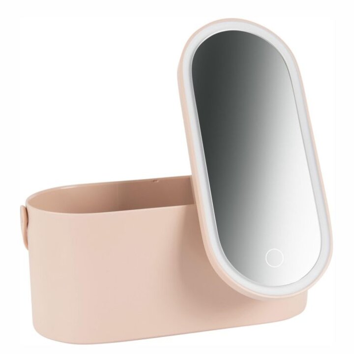 ORGANIZATOR ZA KOZMETIKU S OGLEDALOM I LED SVJETLOM 24,1x10,4x11,7 CM