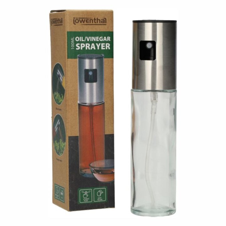 DOZATOR SPRAY ZA ULJE I OCAT STAKLENI 100 ML