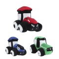 TRAKTOR PLIŠANI 13 cm - GLOBE - SORT BOJE