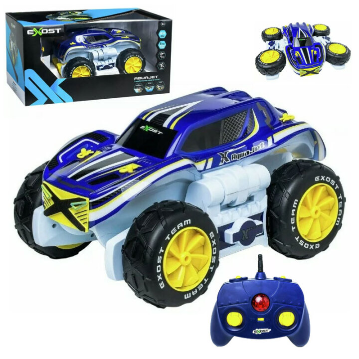 AUTIĆ AMFIBIJA 2u1 NA DALJINSKO UPRAVLJANJE EXOST-AQUAJET U KUTIJI 50,5x30 cm