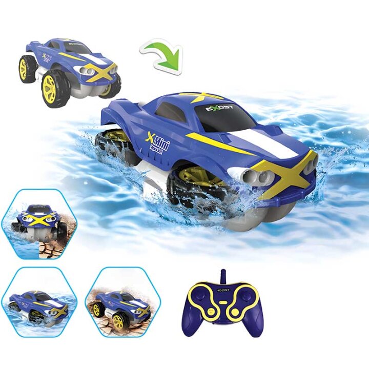 AUTIĆ AMFIBIJA 2u1 NA DALJINSKO UPRAVLJANJE EXOST-AQUAJET U KUTIJI 50,5x30 cm