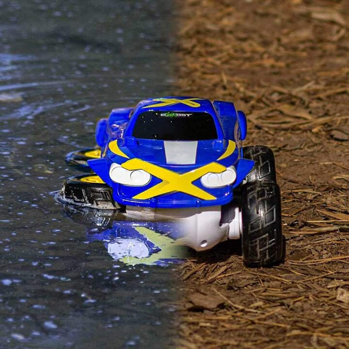 AUTIĆ AMFIBIJA 2u1 NA DALJINSKO UPRAVLJANJE EXOST-AQUAJET U KUTIJI 50,5x30 cm