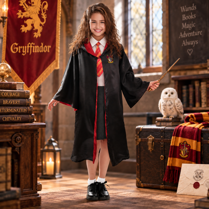KOSTIM HERMIONA - HP GRYFFINDOR SA ŠTAPIĆEM