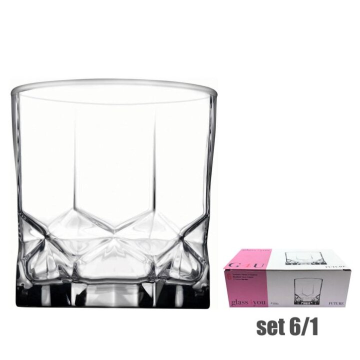 ČAŠE STAKLENE FUTURE WHISKEY 6/1 315 mL