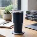PUTNA TERMOS ŠALICA INOX PLAVA 18 cm -  DUPLA STIJENKA