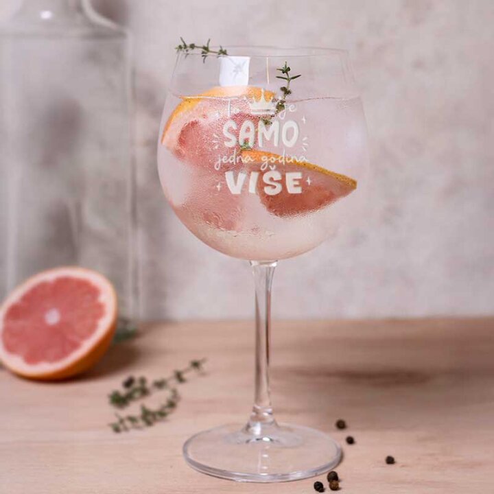 ČAŠA ZA GIN S GRAVUROM 820 ml 