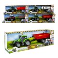 TRAKTOR FARMA S PRIKOLICOM SA SVIJETLOM I ZVUKOM U KUTIJI 47x15,5x11 CM - 4 SORT