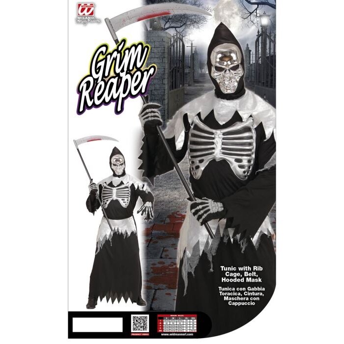 KOSTIM GRIM REAPER L VELIČINA (OGRTAČ, REMEN I MASKA)