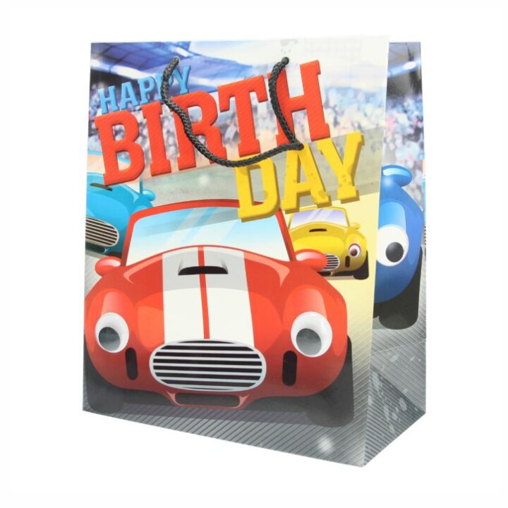 POKLON VREĆICA HAPPY BIRTHDAY 27x15x32,5 cm