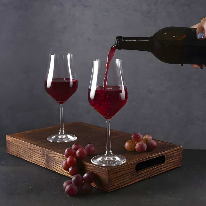 ČAŠE ZA BIJELO VINO KRISTALIN TULIPA 350 mL 6/1