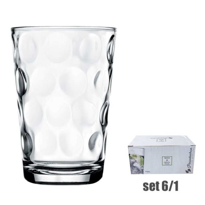 ČAŠE SPACE STAKLENE 6/1 208 mL