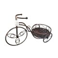 STALAK ZA TEGLU TRICIKL METALNI ZLATNO-CRNI 55x25x32 CM