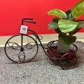 STALAK ZA TEGLU TRICIKL METALNI ZLATNO-CRNI 55x25x32 CM