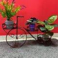 STALAK ZA 3 TEGLE TRICIKL METALNI ZLATNO-CRNI 75x25x45 CM