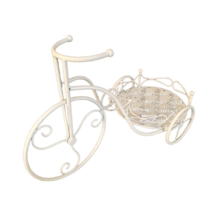 STALAK ZA TEGLU TRICIKL METALNI KREM 55x25x32 CM