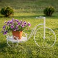 STALAK ZA TEGLU TRICIKL METALNI KREM 55x25x32 CM