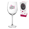 ČAŠA ZA VINO 720 ml S TISKOM U POKLON KUTIJI - Sretan rođendan